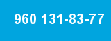 960 131-83-77 960 131-83-77